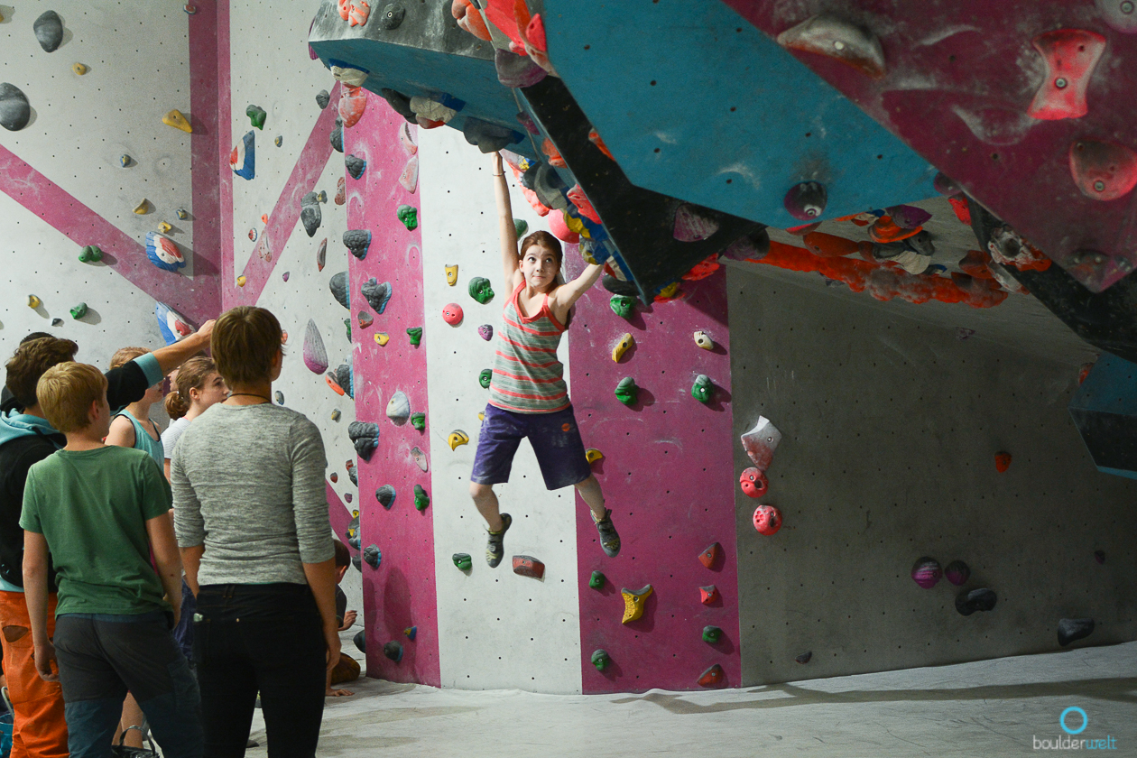 Boulderwelt Youngsters Trainingsworkshop in der Boulderwelt West