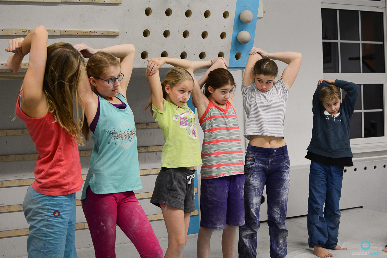 Boulderwelt Youngsters Trainingsworkshop in der Boulderwelt West