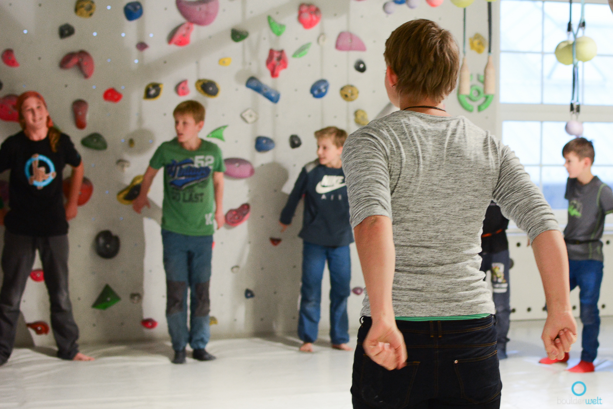 Boulderwelt Youngsters Trainingsworkshop in der Boulderwelt West