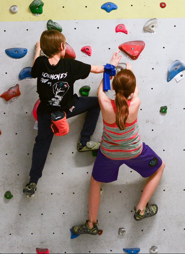 Boulderwelt Youngsters Trainingsworkshop in der Boulderwelt West