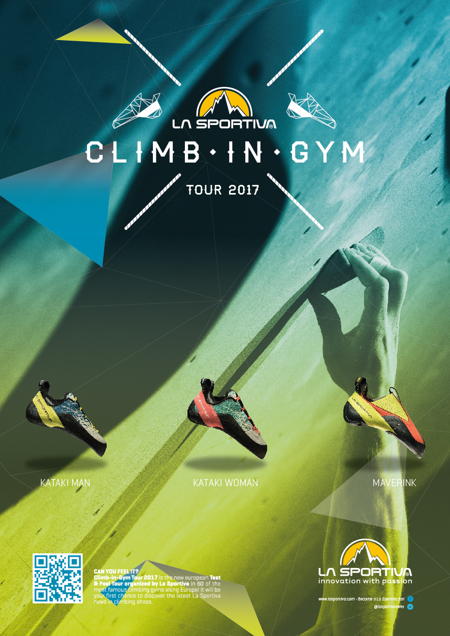 La Sportiva Climb In Gym am 5. April 2017 in der Boulderwelt München Ost / ab 17:30 Uhr