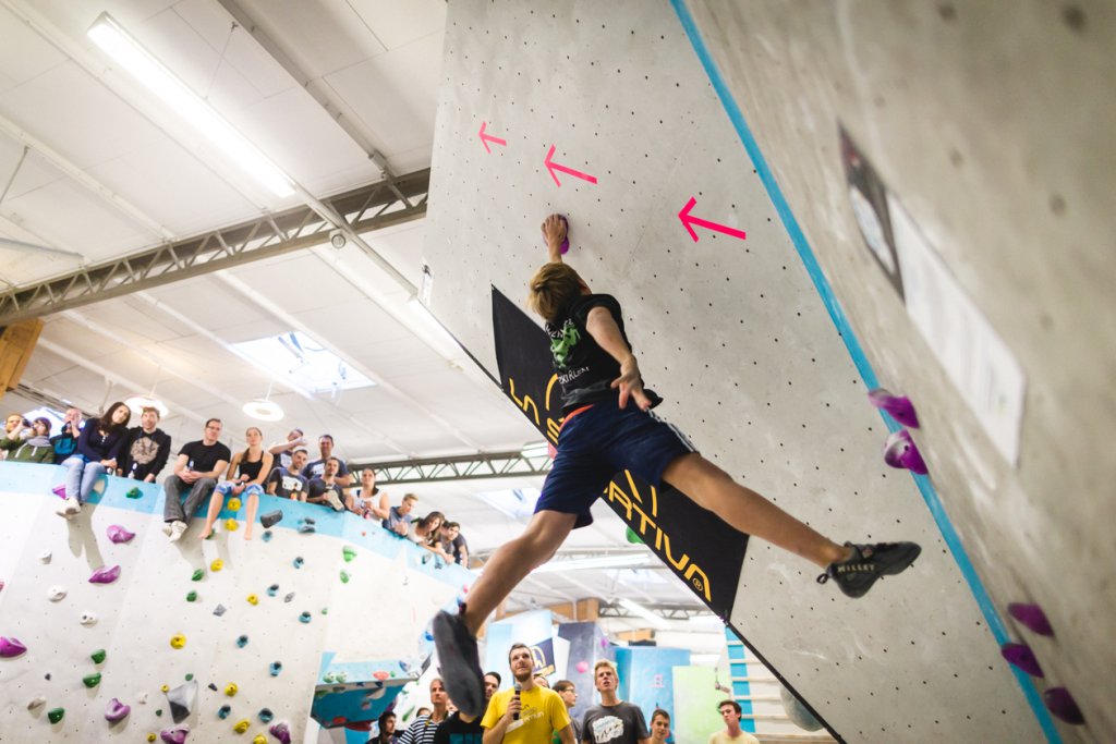 Spaßwettkampf Soulmoves Süd 10.1 in der Boulderwelt München Ost