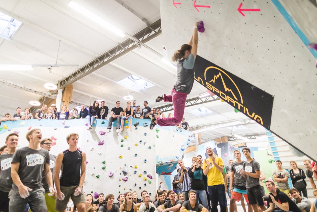 Spaßwettkampf Soulmoves Süd 10.1 in der Boulderwelt München Ost