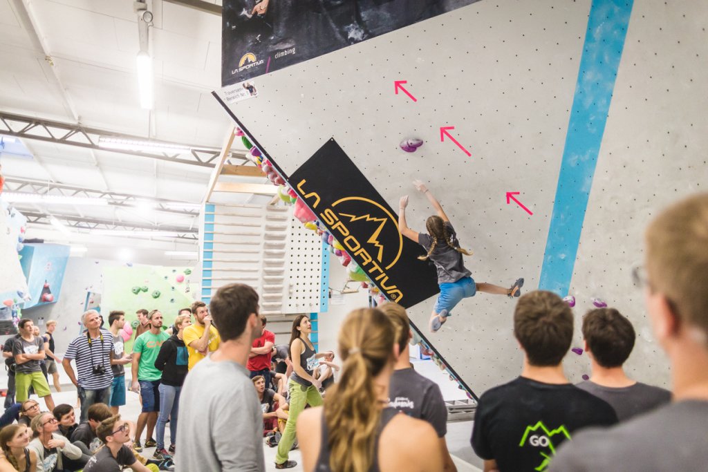 Spaßwettkampf Soulmoves Süd 10.1 in der Boulderwelt München Ost