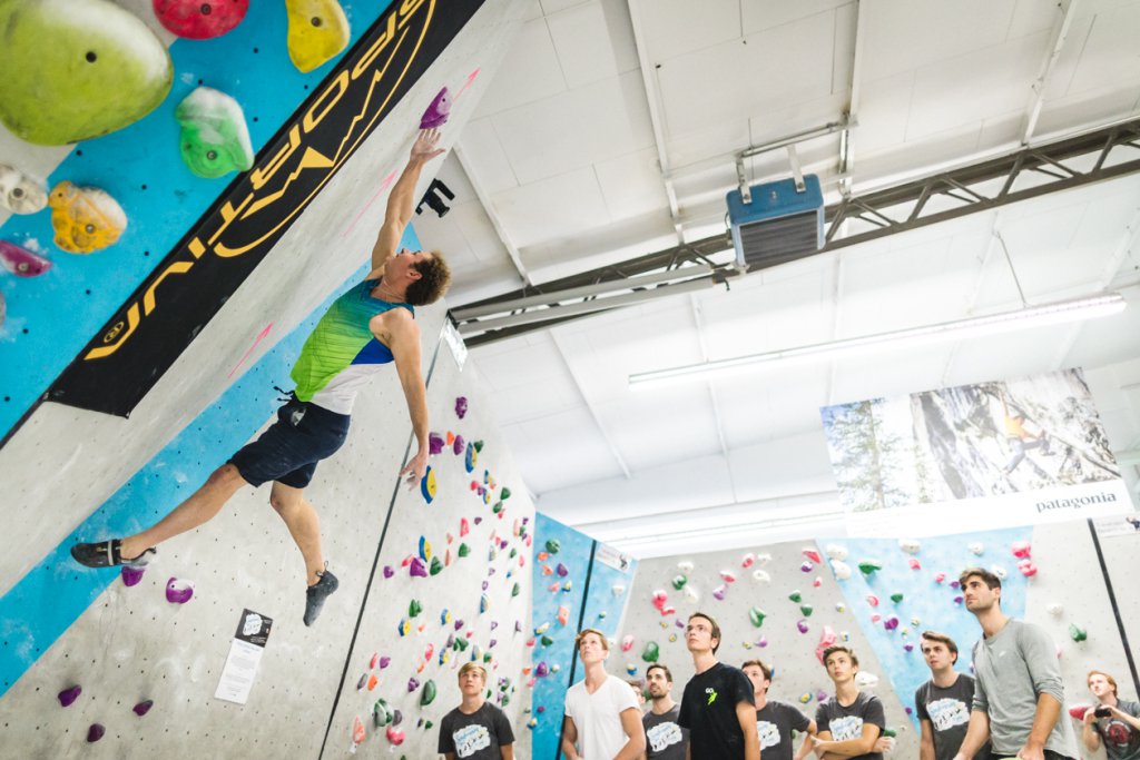 Spaßwettkampf Soulmoves Süd 10.1 in der Boulderwelt München Ost