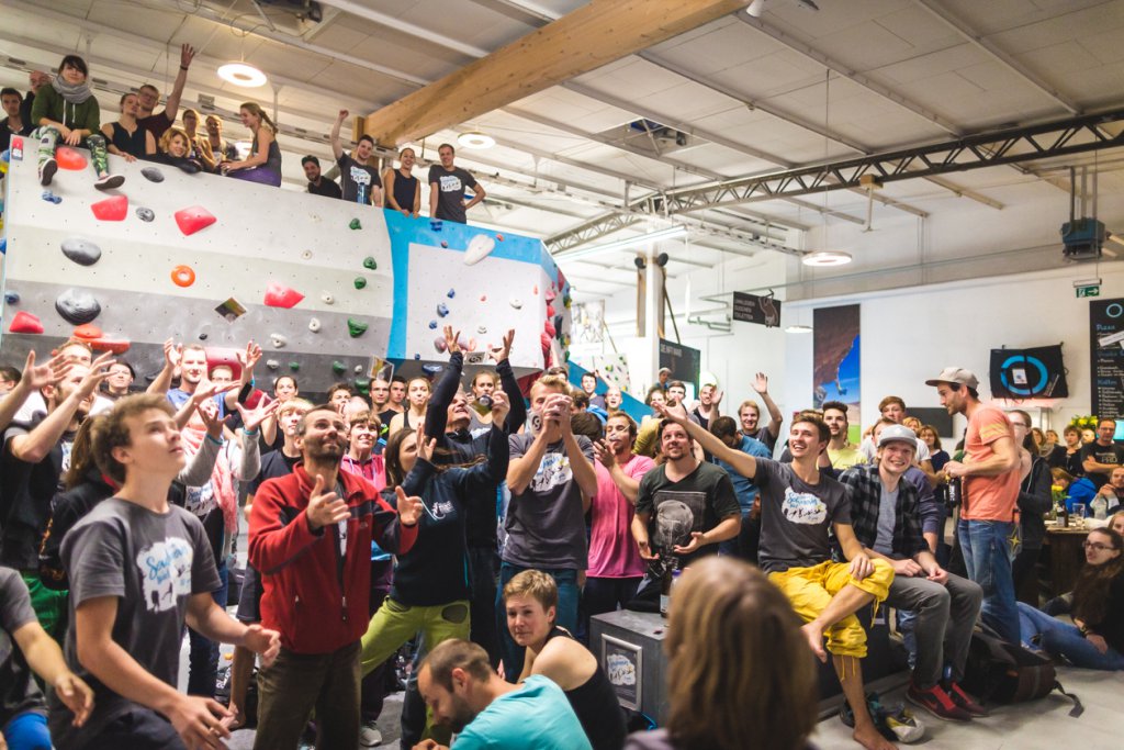 Spaßwettkampf Soulmoves Süd 10.1 in der Boulderwelt München Ost