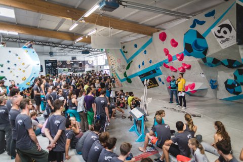 Spaßwettkampf Soulmoves Süd 10.1 in der Boulderwelt München Ost