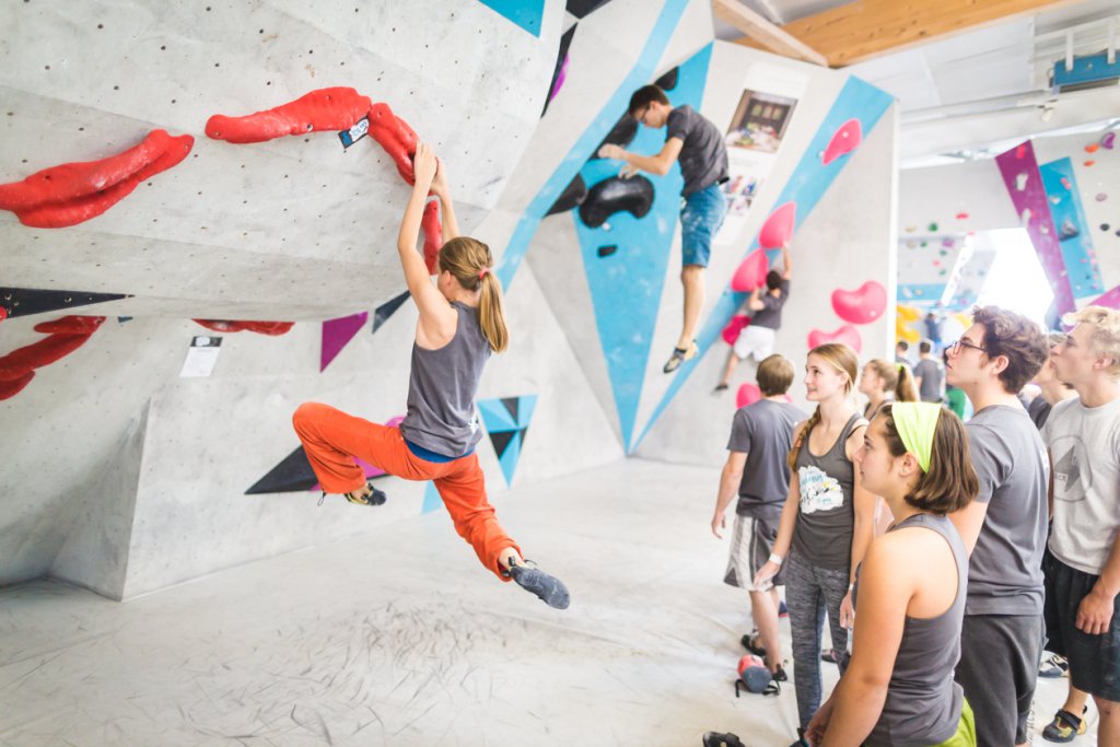 Spaßwettkampf Soulmoves Süd 10.1 in der Boulderwelt München Ost