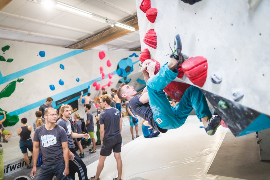 Spaßwettkampf Soulmoves Süd 10.1 in der Boulderwelt München Ost