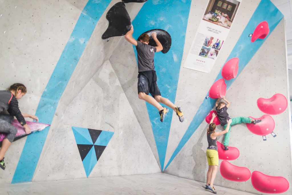 Spaßwettkampf Soulmoves Süd 10.1 in der Boulderwelt München Ost