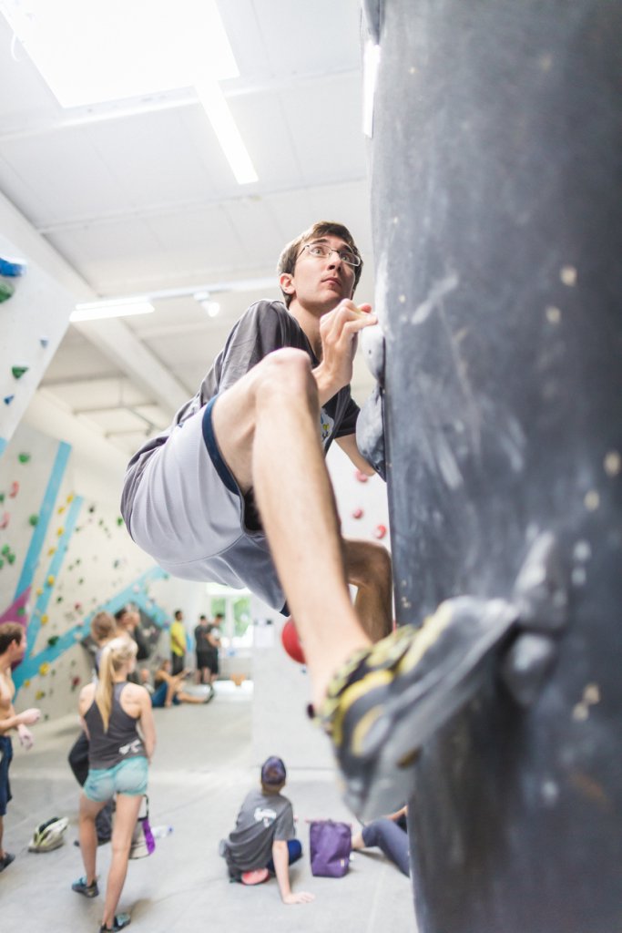 Spaßwettkampf Soulmoves Süd 10.1 in der Boulderwelt München Ost