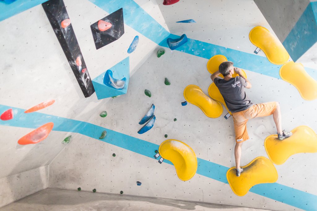 Spaßwettkampf Soulmoves Süd 10.1 in der Boulderwelt München Ost