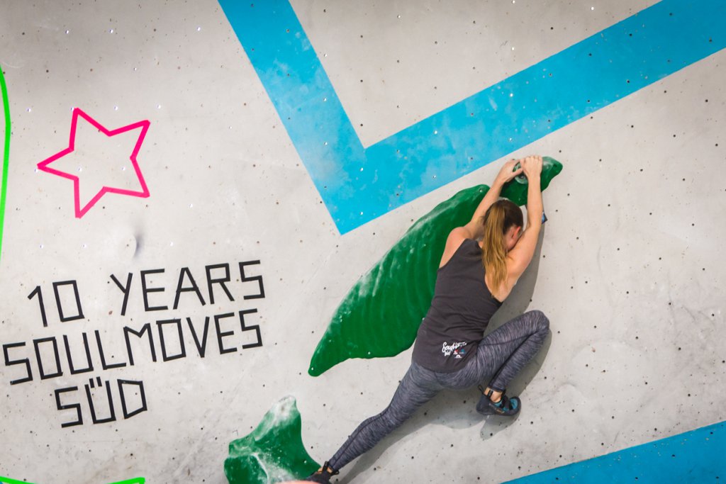 Spaßwettkampf Soulmoves Süd 10.1 in der Boulderwelt München Ost