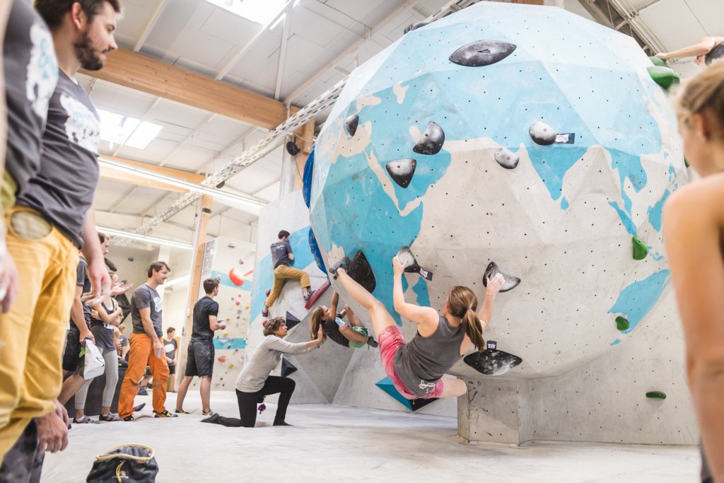 Spaßwettkampf Soulmoves Süd 10.1 in der Boulderwelt München Ost