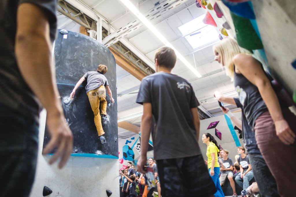 Spaßwettkampf Soulmoves Süd 10.1 in der Boulderwelt München Ost