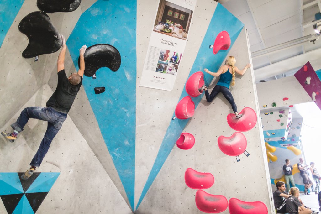 Spaßwettkampf Soulmoves Süd 10.1 in der Boulderwelt München Ost