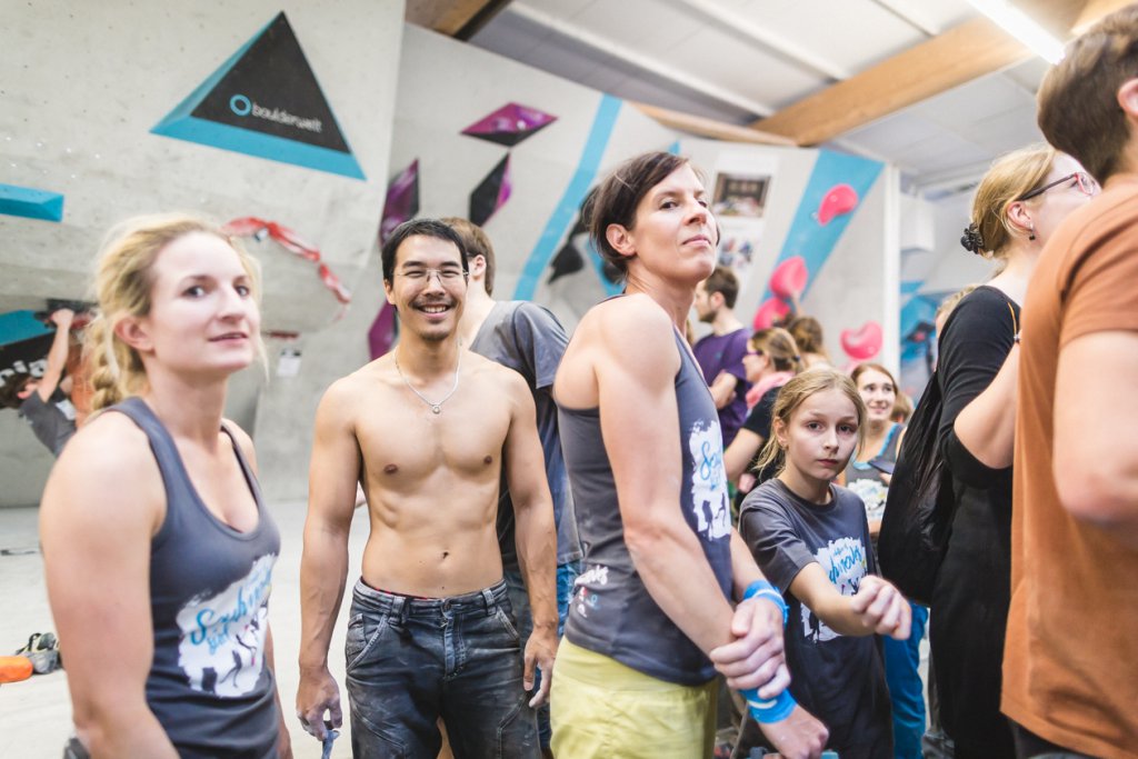 Spaßwettkampf Soulmoves Süd 10.1 in der Boulderwelt München Ost