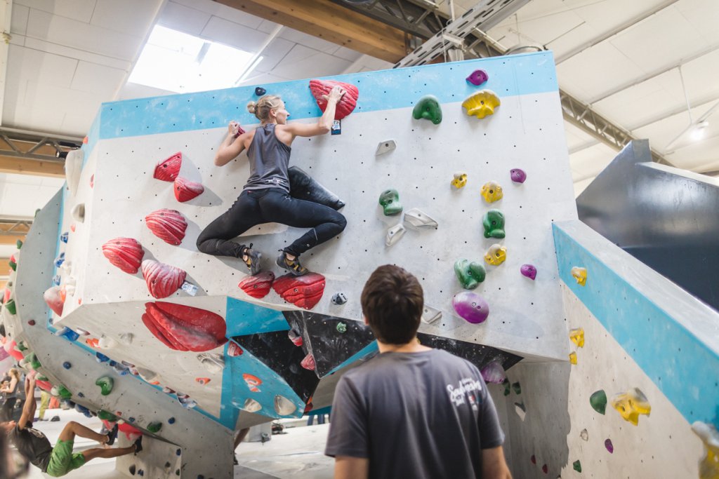Spaßwettkampf Soulmoves Süd 10.1 in der Boulderwelt München Ost