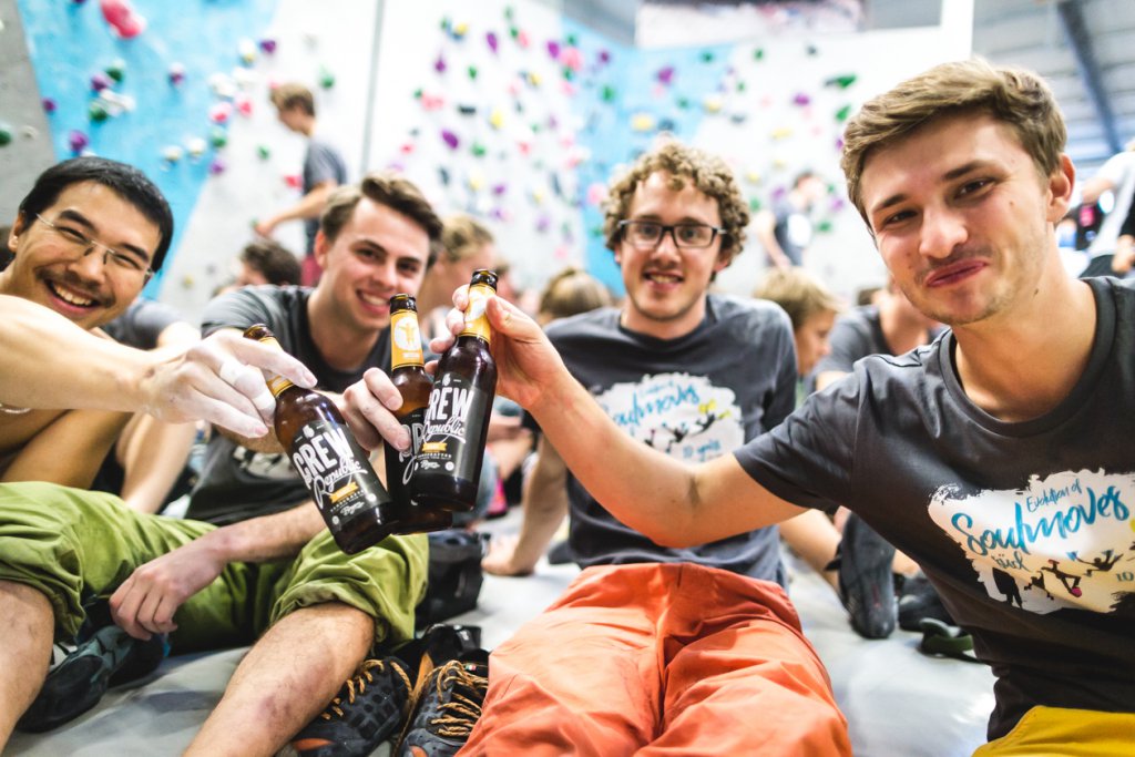 Spaßwettkampf Soulmoves Süd 10.1 in der Boulderwelt München Ost