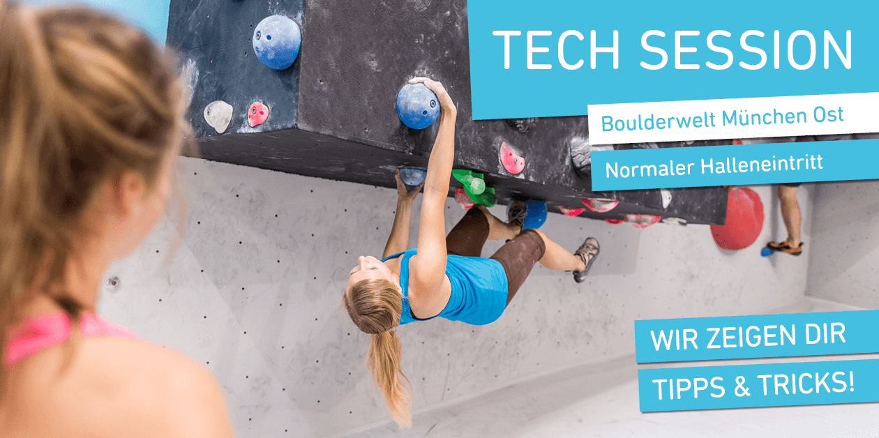 Tech Session 2018 in der Boulderwelt München Ost