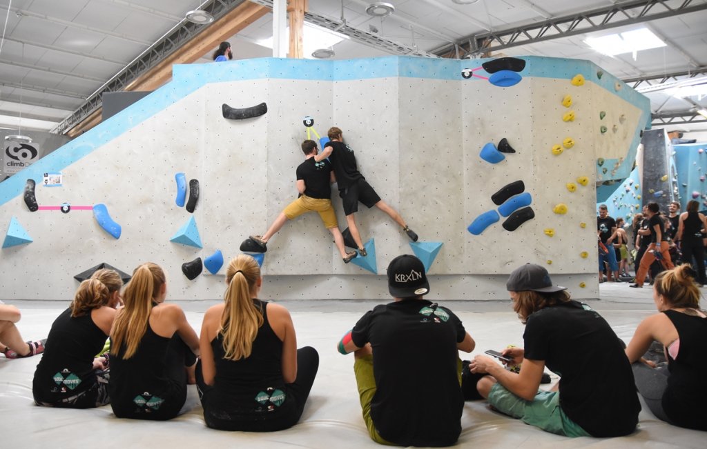 2018 Soulmoves Süd 11.1 in der Boulderwelt München Ost Spaßwettkampf