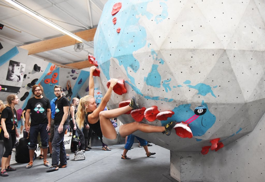 2018 Soulmoves Süd 11.1 in der Boulderwelt München Ost Spaßwettkampf