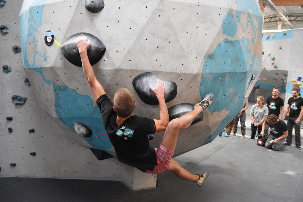 2018 Soulmoves Süd 11.1 in der Boulderwelt München Ost Spaßwettkampf