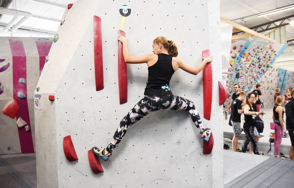 2018 Soulmoves Süd 11.1 in der Boulderwelt München Ost Spaßwettkampf