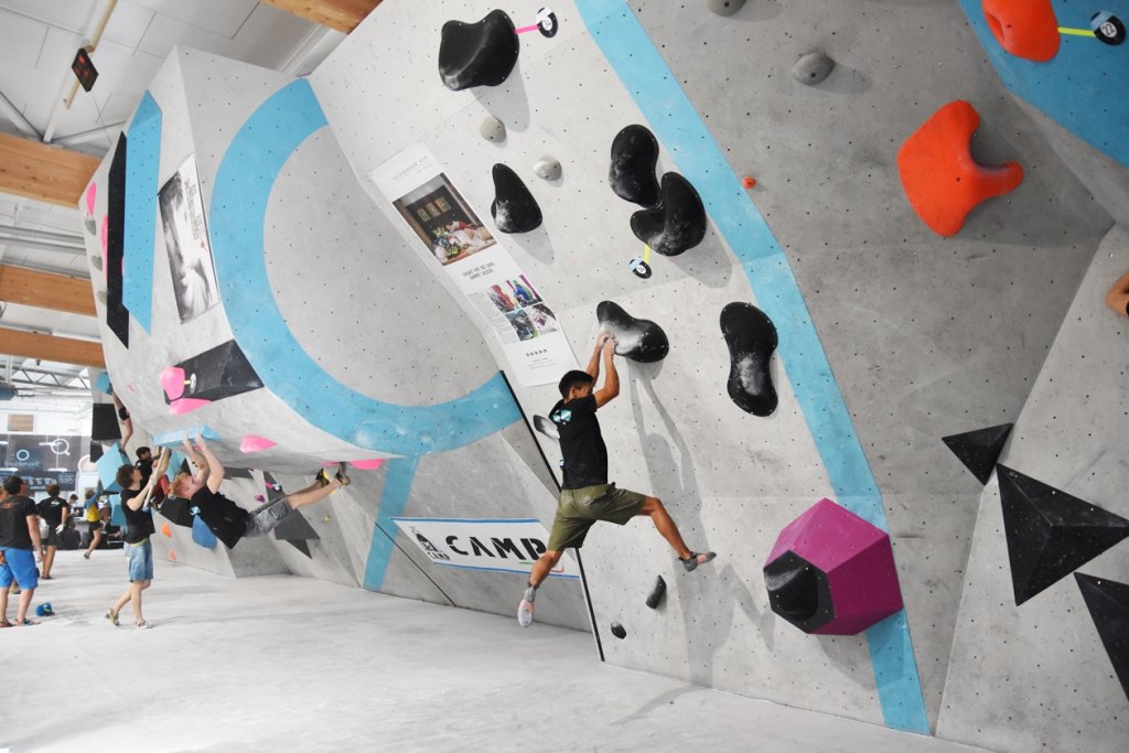 2018 Soulmoves Süd 11.1 in der Boulderwelt München Ost Spaßwettkampf
