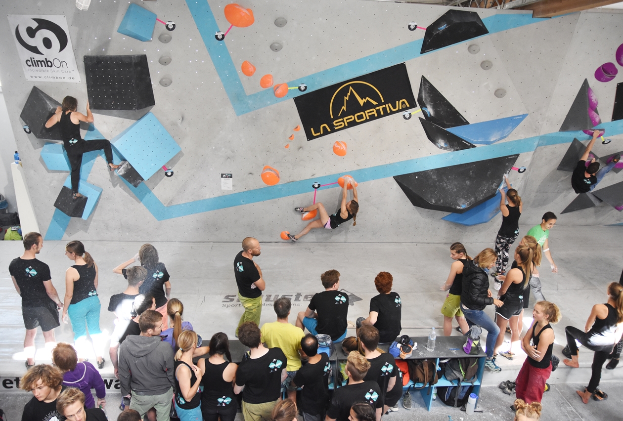 2018 Soulmoves Süd 11.1 in der Boulderwelt München Ost Spaßwettkampf