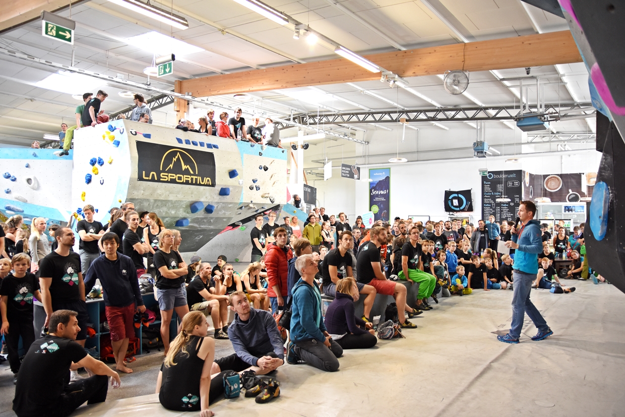 2018 Soulmoves Süd 11.1 in der Boulderwelt München Ost Spaßwettkampf