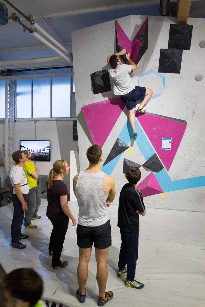 Tech Session 2018 in der Boulderwelt München Ost
