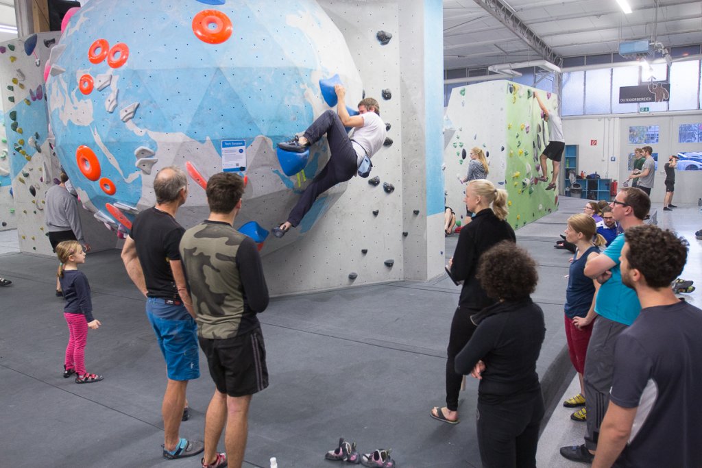 Tech Session 2018 in der Boulderwelt München Ost
