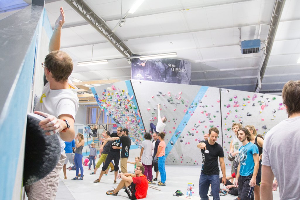 Tech Session 2018 in der Boulderwelt München Ost
