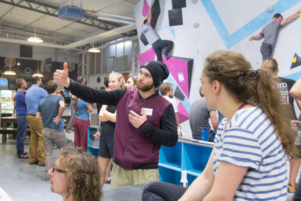 Tech Session 2018 in der Boulderwelt München Ost