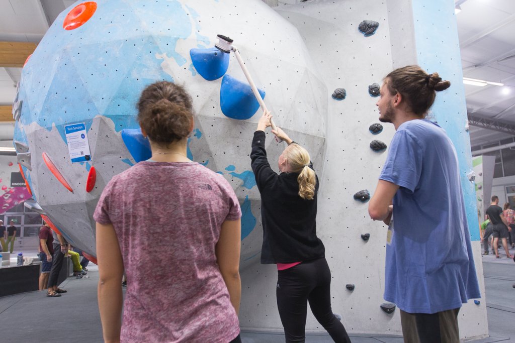 Tech Session 2018 in der Boulderwelt München Ost