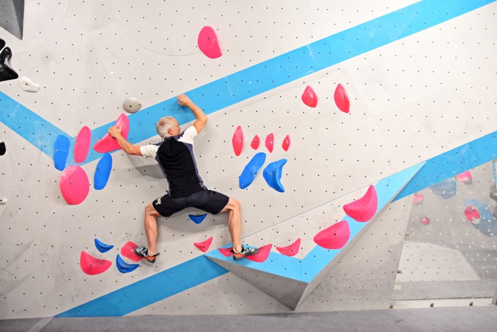 Bei der Tech Session in der Boulderwelt München Ost betreuten Routenbau und Trainer Crew Euch an verschiedenen Technik Stationen.