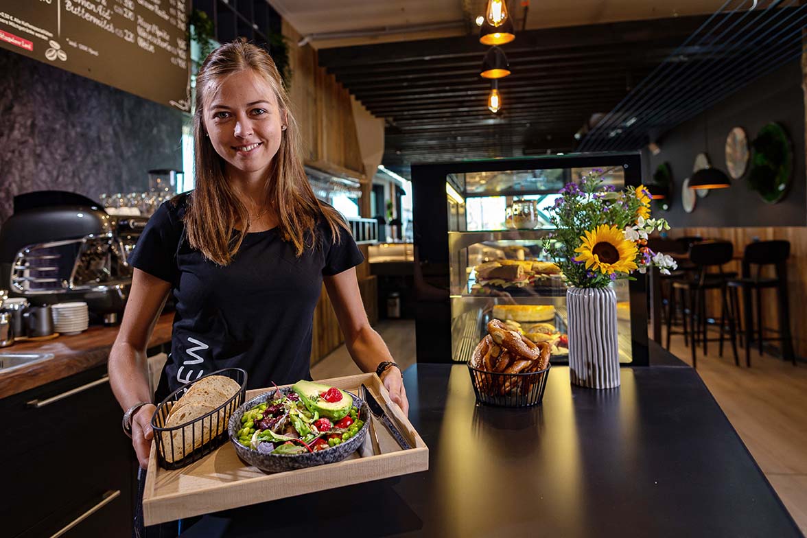 Unser neues Boulder Café in der Boulderwelt München Ost