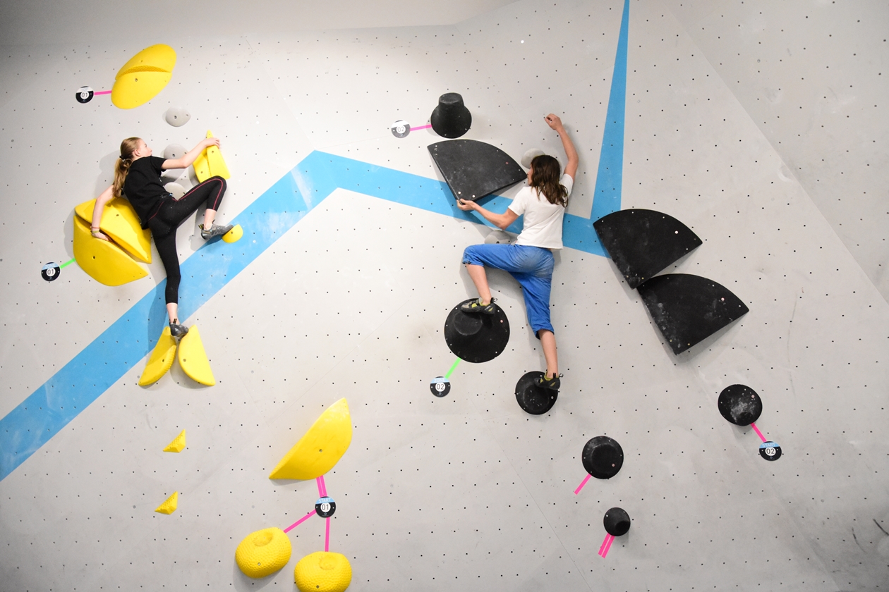 Erste Wettkampfsimulation 2020 für unsere Boulderwelt Youngsters