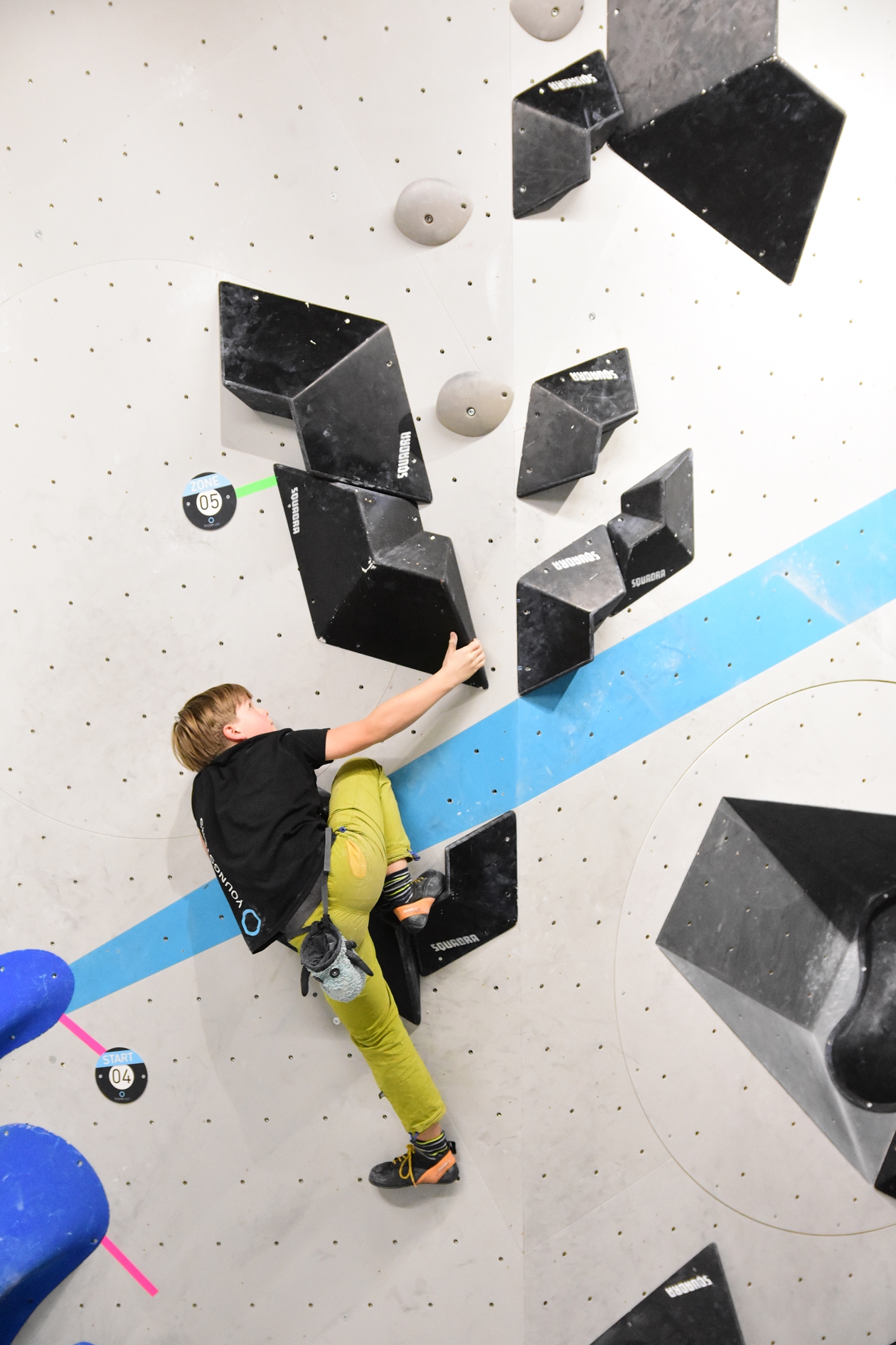Erste Wettkampfsimulation 2020 für unsere Boulderwelt Youngsters