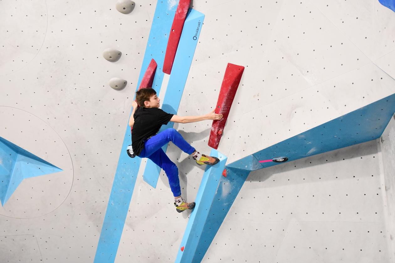 Erste Wettkampfsimulation 2020 für unsere Boulderwelt Youngsters