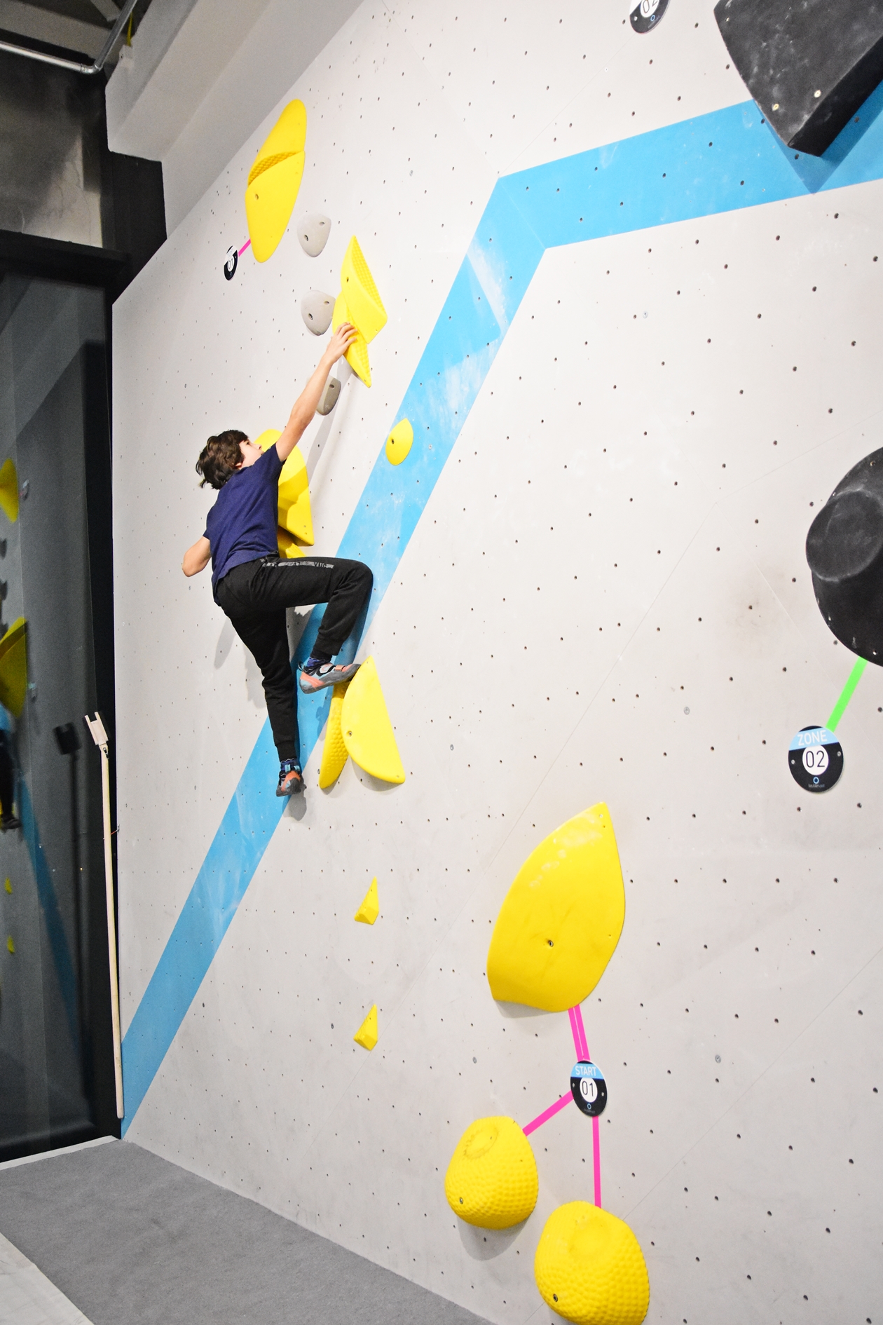 Erste Wettkampfsimulation 2020 für unsere Boulderwelt Youngsters