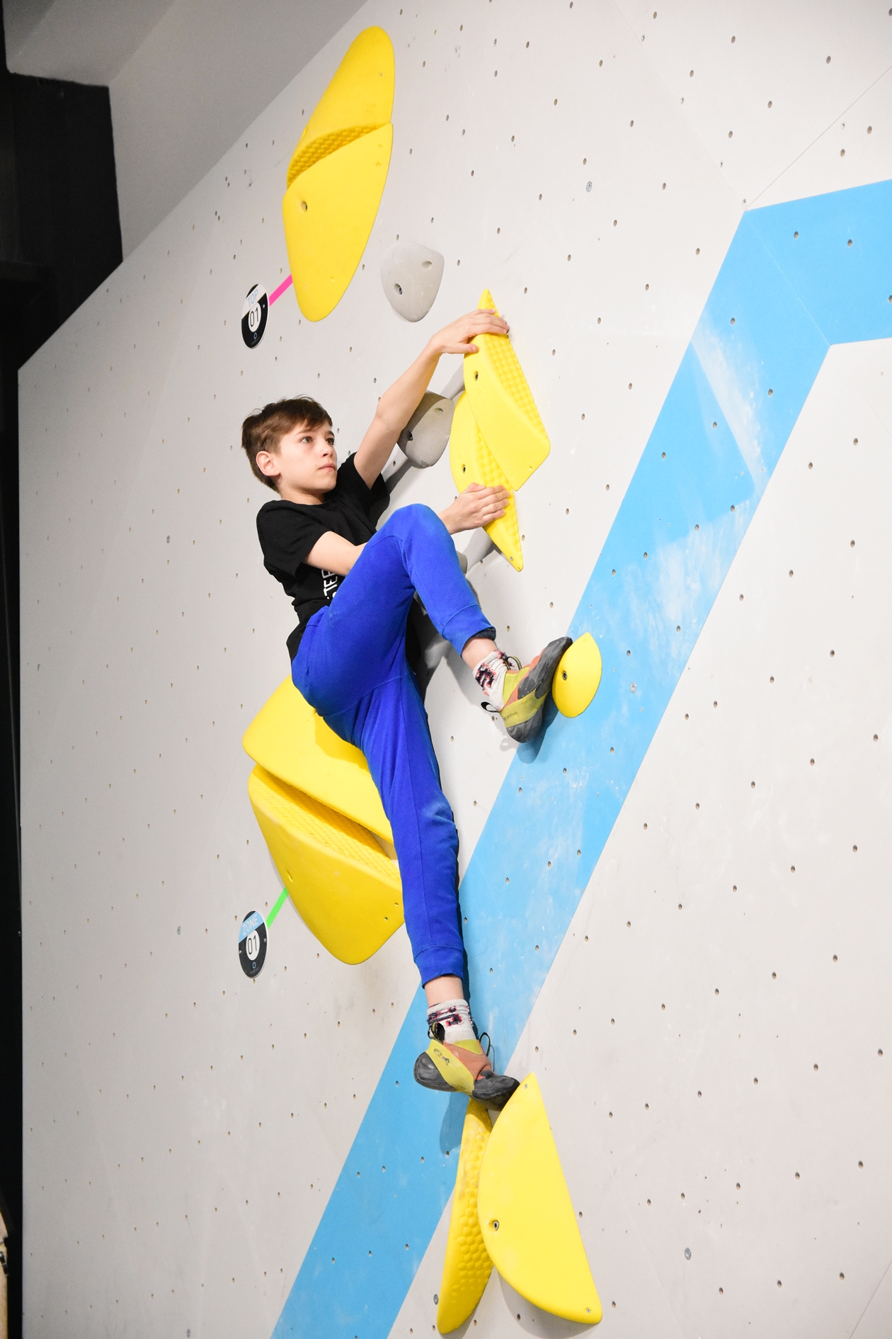 Erste Wettkampfsimulation 2020 für unsere Boulderwelt Youngsters