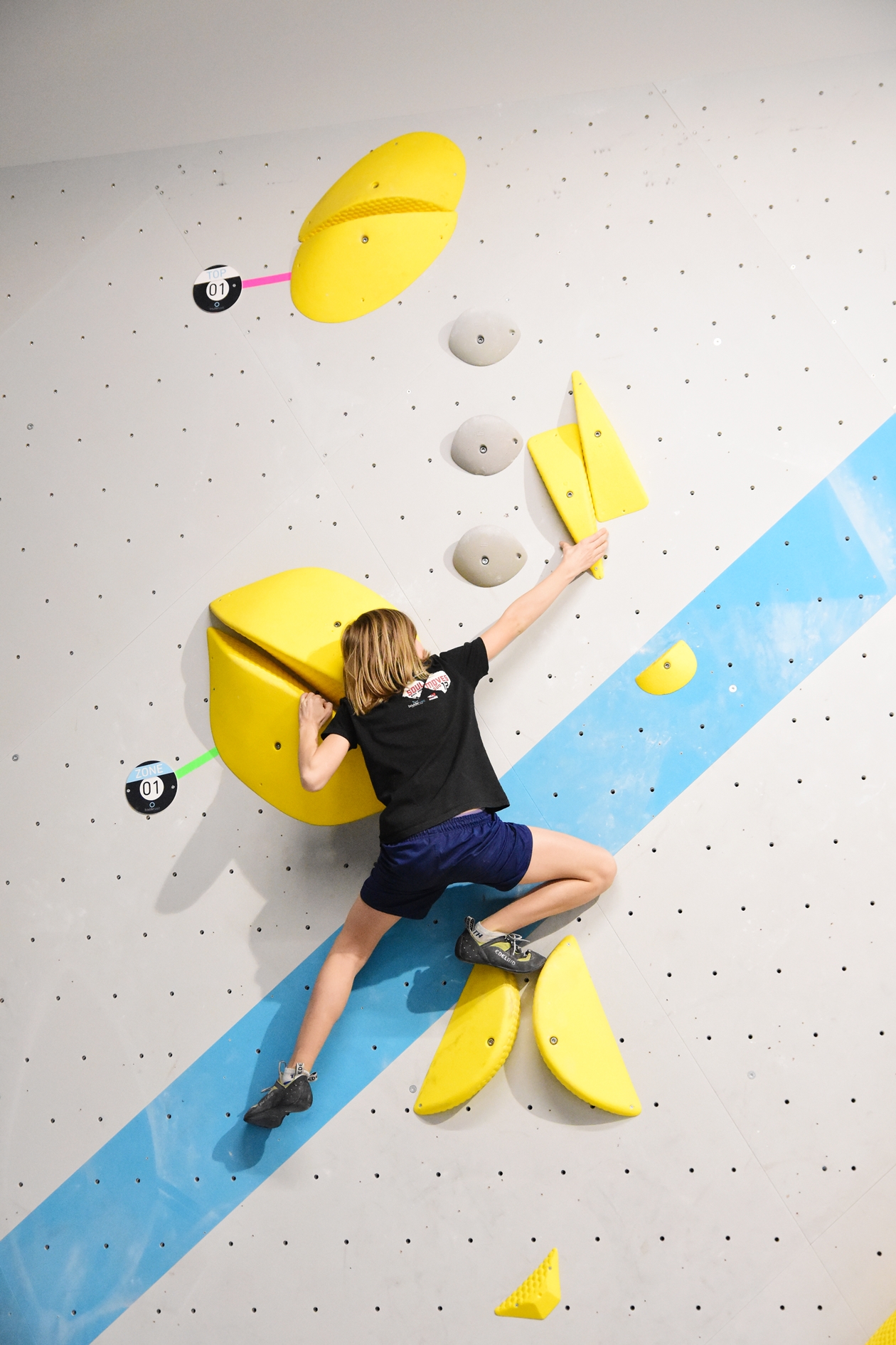 Erste Wettkampfsimulation 2020 für unsere Boulderwelt Youngsters