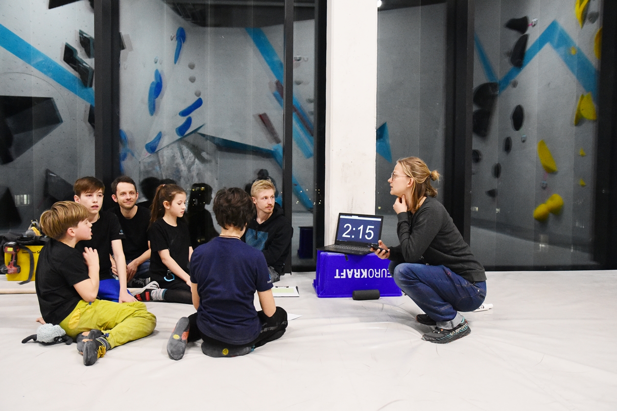Erste Wettkampfsimulation 2020 für unsere Boulderwelt Youngsters
