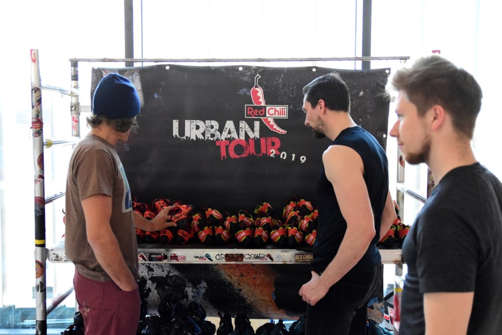 Tech Session am 22.02.20 in der Boulderwelt München Ost und Auftakt der Red Chili Urban Tour- An 6 Stationen konntet Ihr Euch die besten Tipps und Tricks unserer Crew holen und die neusten Red Chili Schuhe testen.