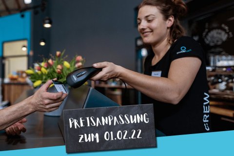 Preisanpassung in der Boulderwelt München Ost zum 01.02.22