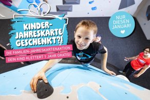 Nur im Januar: Gratis Jahreskarte für Deine Kids