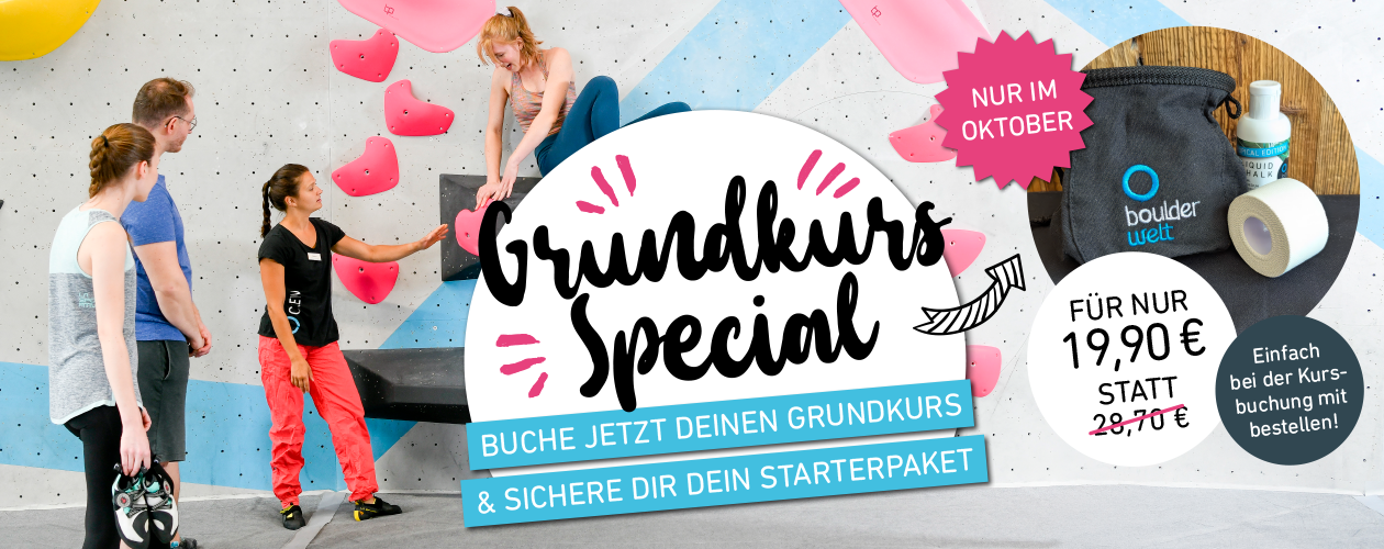 Nur im Oktober: Sichere Dir Dein exklusives Starterkit für Deinen Grundkursstart